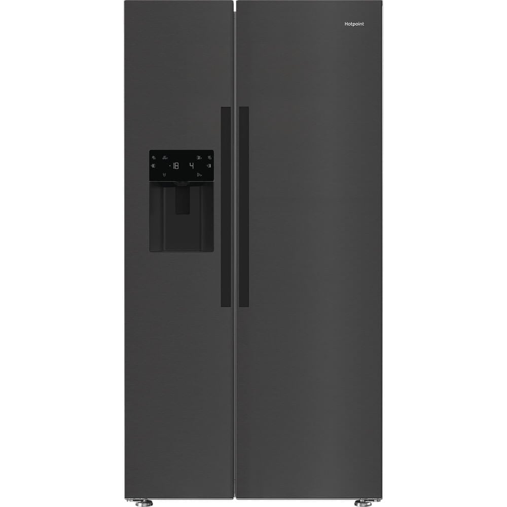 Hotpoint HPG26574WXBR5UK Plumbed Frost Free American Fridge Freezer – Anthracite – D Rated #408166