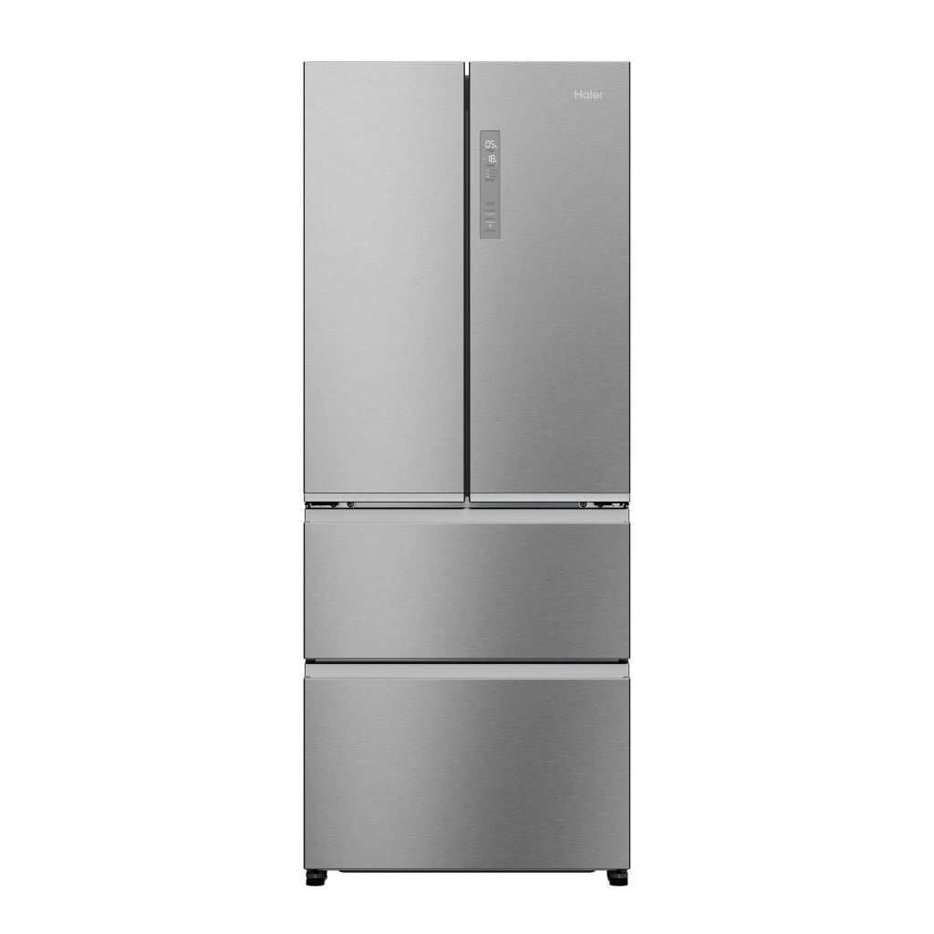 Haier FD 70 Series 3 HFR3718ENMM Total No Frost Multi-door American Fridge Freezer – Platinum Inox – E Rated #408038