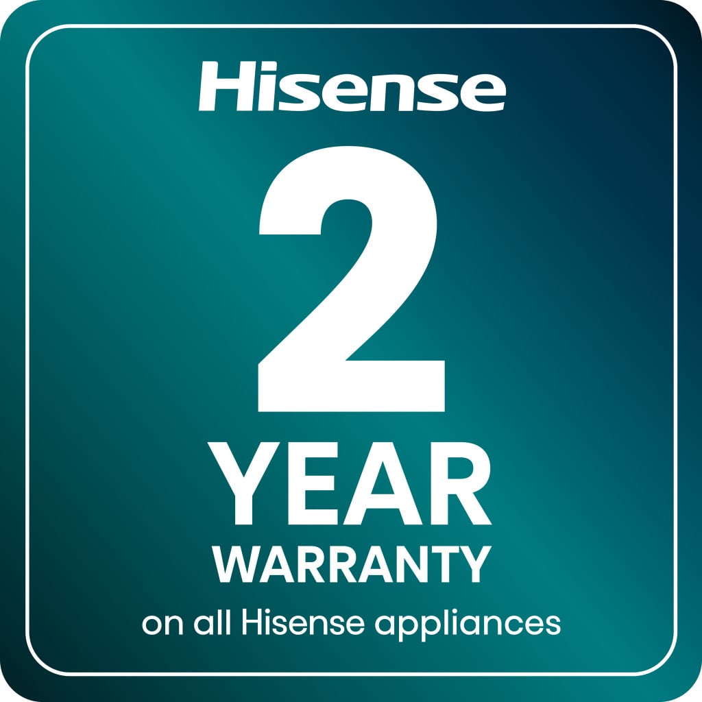 Hisense HDE3211BWUK Double Oven Electric Cooker with Ceramic Hob – White – A+/A Rated #408213