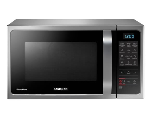 Samsung MW5000H MC28H5013AS 28 Litre 31cm High, Freestanding Small Combination Microwave Oven – Silver #408655