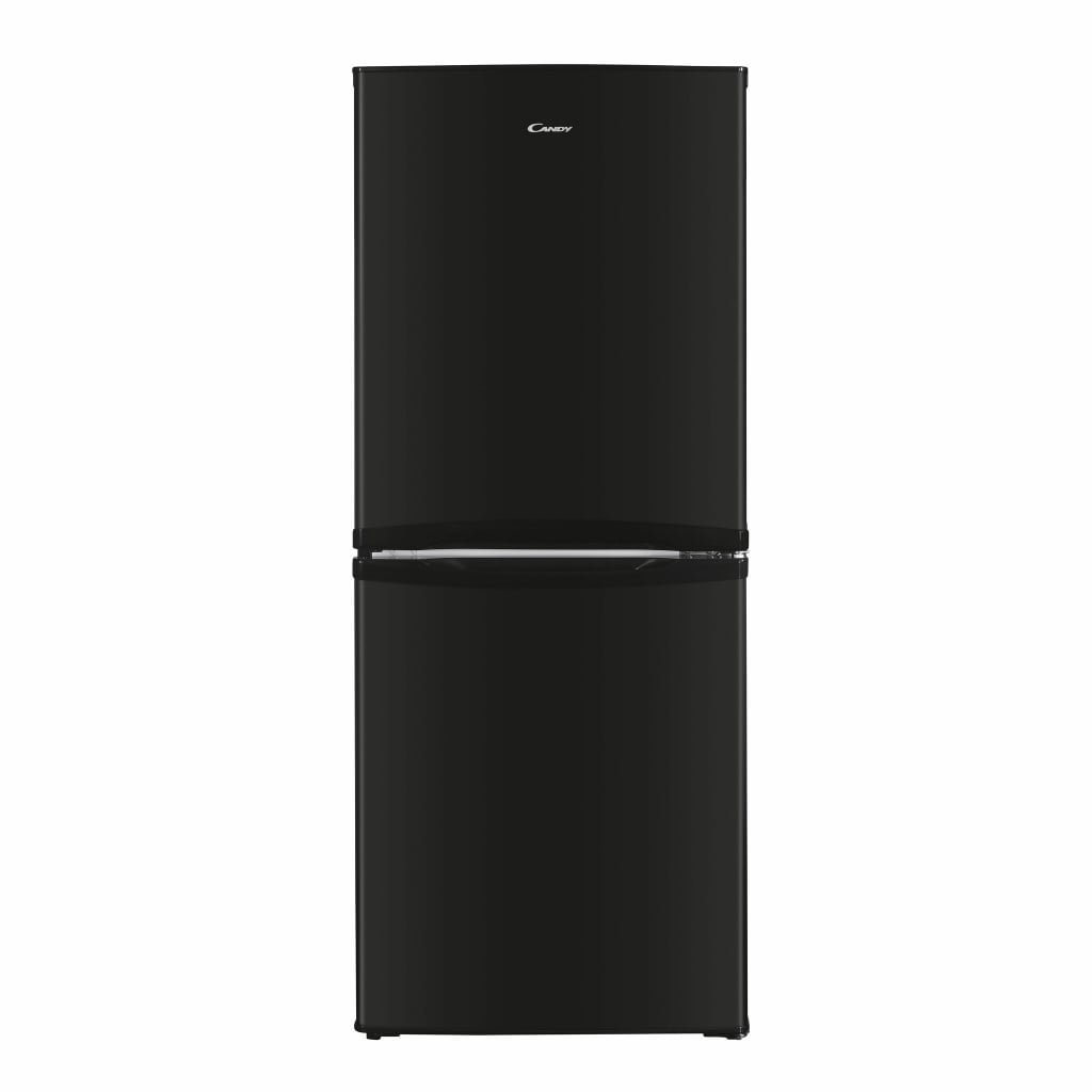 Candy CCH1S513EBK 136cm 50/50 Small Fridge Freezer – Black – E Rated #408462