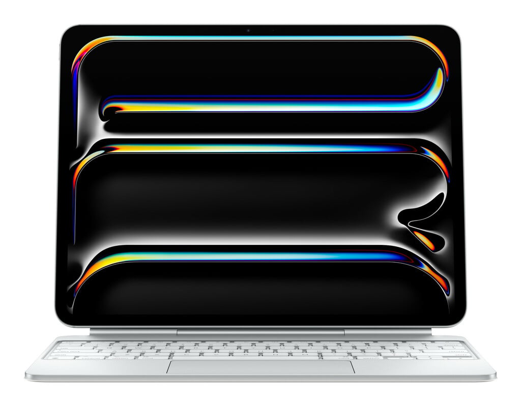 Apple Magic Keyboard for iPad Pro 13-inch (M4) – White (MWR43B/A) #408611