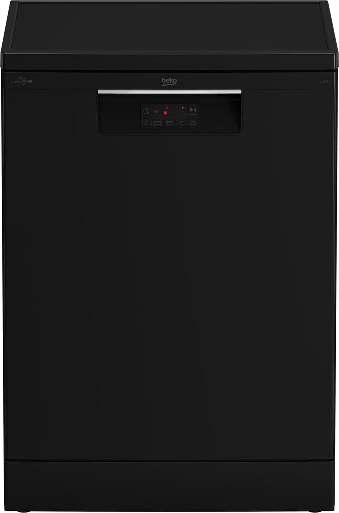 Beko HygieneIntense™ BDFN15440B Full Size Dishwasher – Black – C Rated #408408
