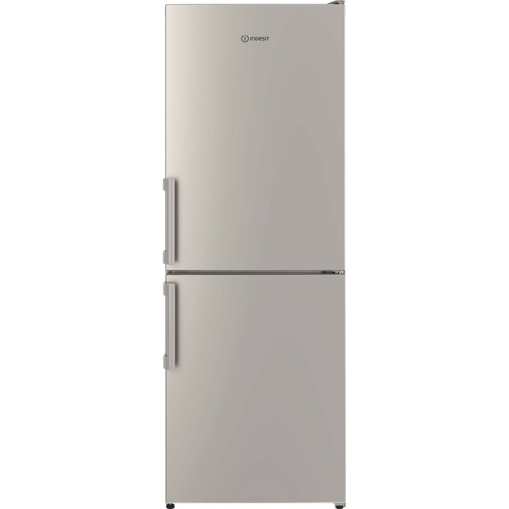 Indesit IB55532SUK 152cm 60/40 Small Fridge Freezer – Silver – E Rated #409195