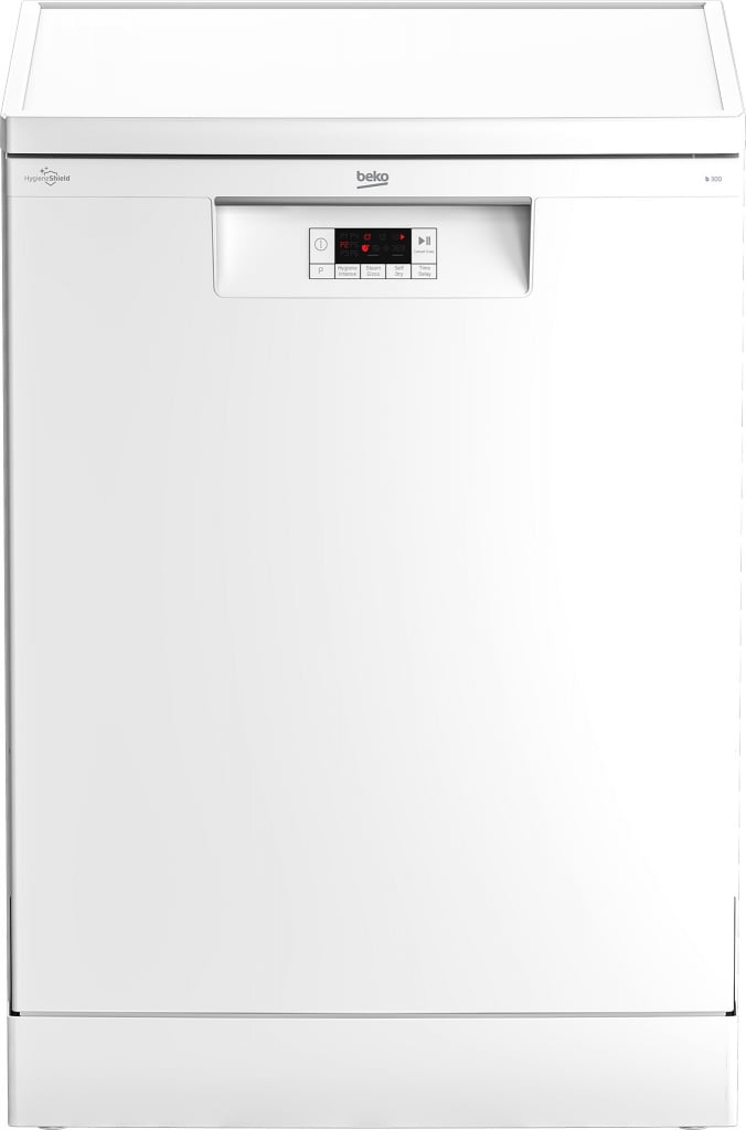 Beko HygieneIntense™ BDFN15440W Full Size Dishwasher – White – C Rated #408429