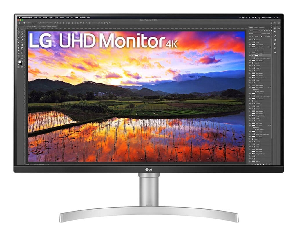 LG 32UN650K-W 32″ 4K Ultra HD 60Hz Monitor – White #407857