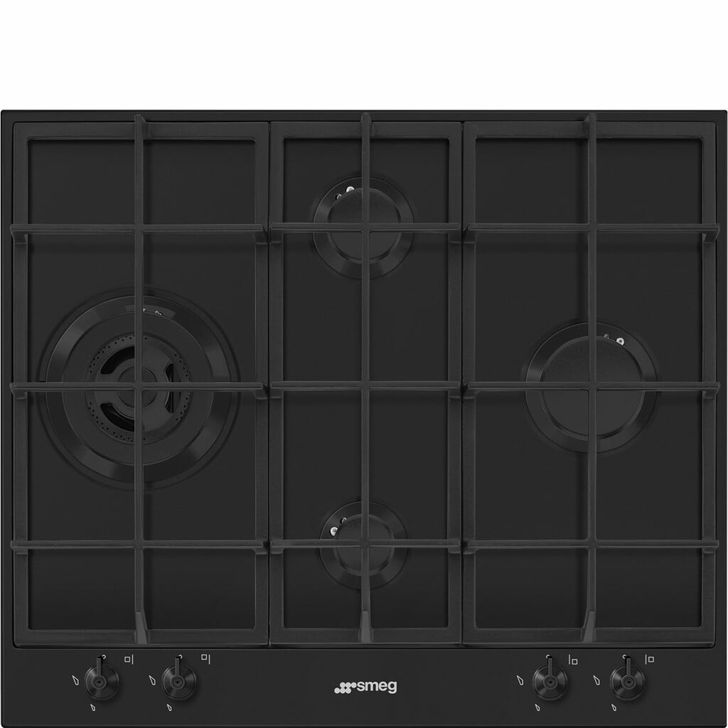 Smeg Classic PX364LMB 60cm Gas Hob – Matt Black #403682