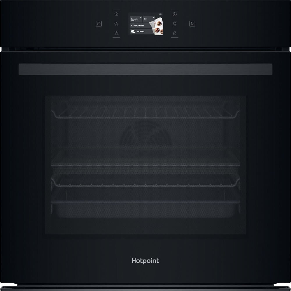 Hotpoint Class 8 HOI98PT2SBUK Built In Electric Single Oven with Pyrolytic Cleaning – Black – A+ Rated #406712