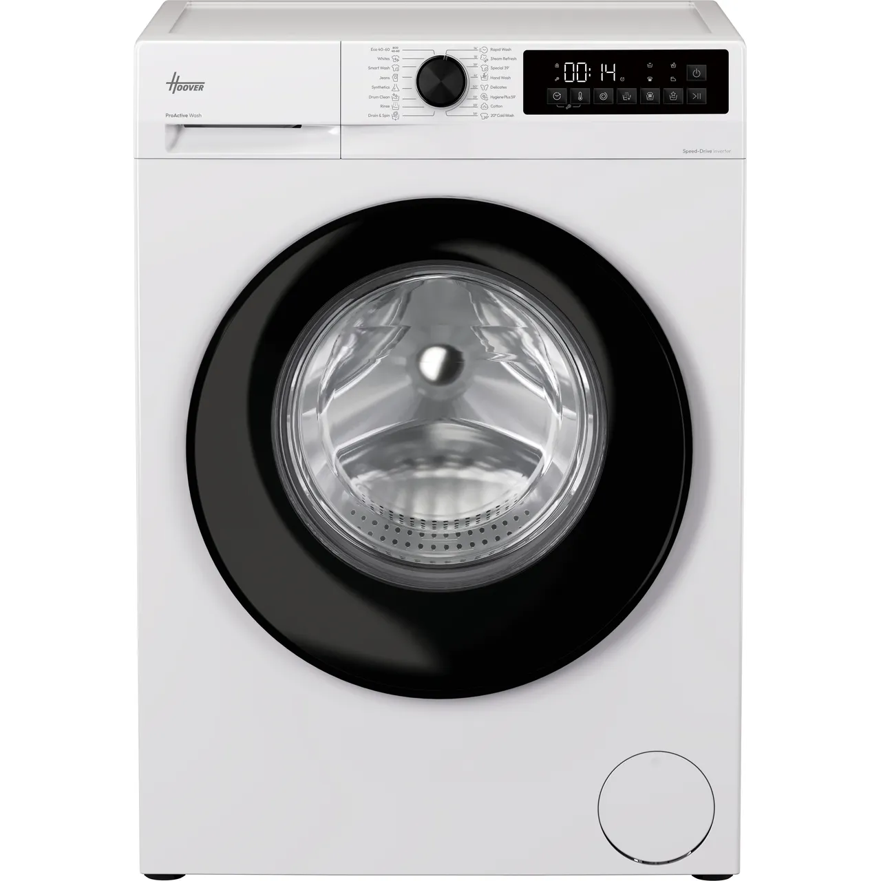 Hoover Pro Wash Series 1 HGD 48SB6-80 8kg Washing Machine with 1400 rpm – White – A Rated #408566