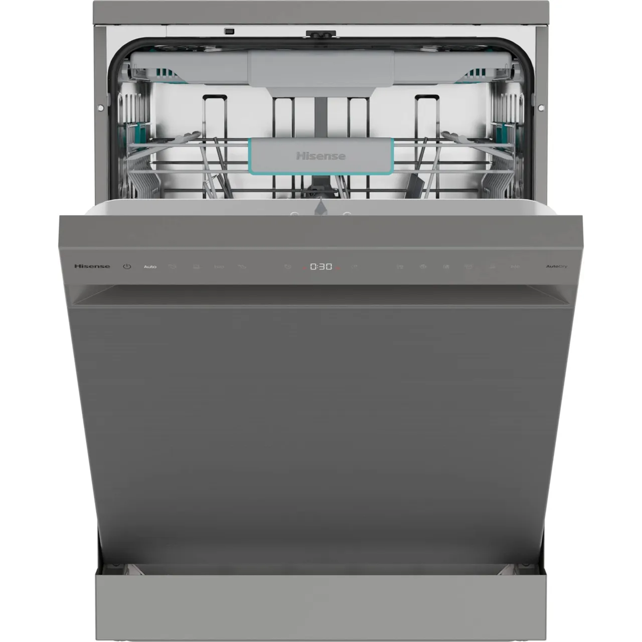 Hisense HS663A90XUK Full Size Dishwasher – Stainless Steel – A Rated #409818