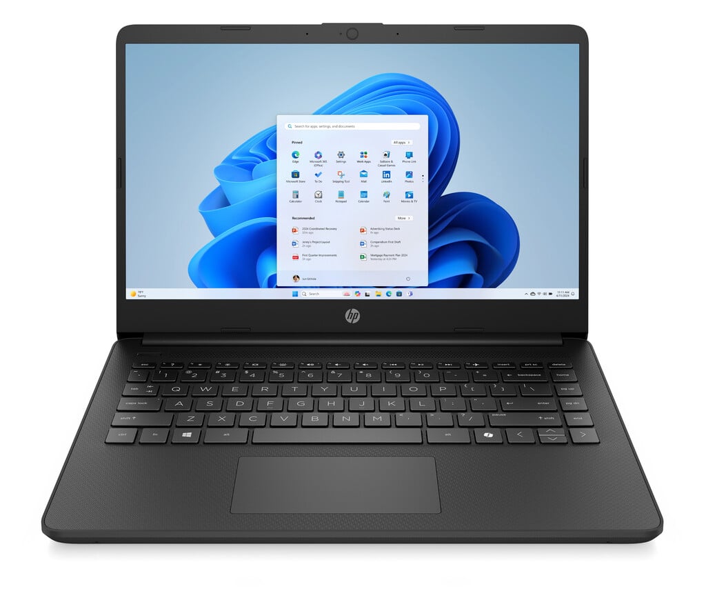 HP 14-dq6002na 14″ Laptop – Intel® Processor N-series, UFS, 4 GB RAM – Black #409044
