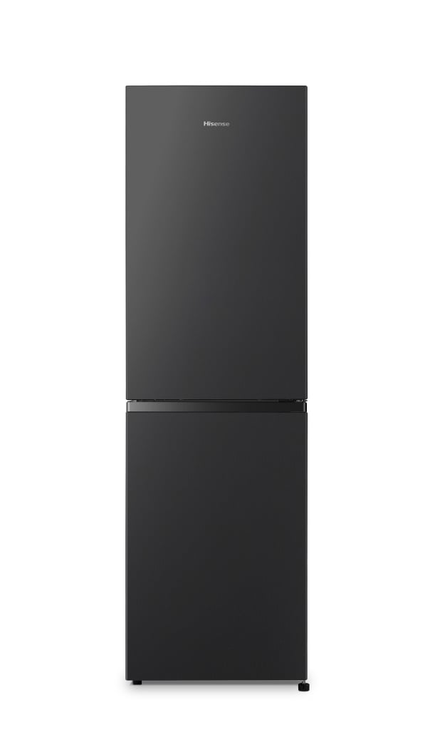 Hisense RB327N4BBE 182cm 50/50 No Frost Fridge Freezer – Black – E Rated #408207