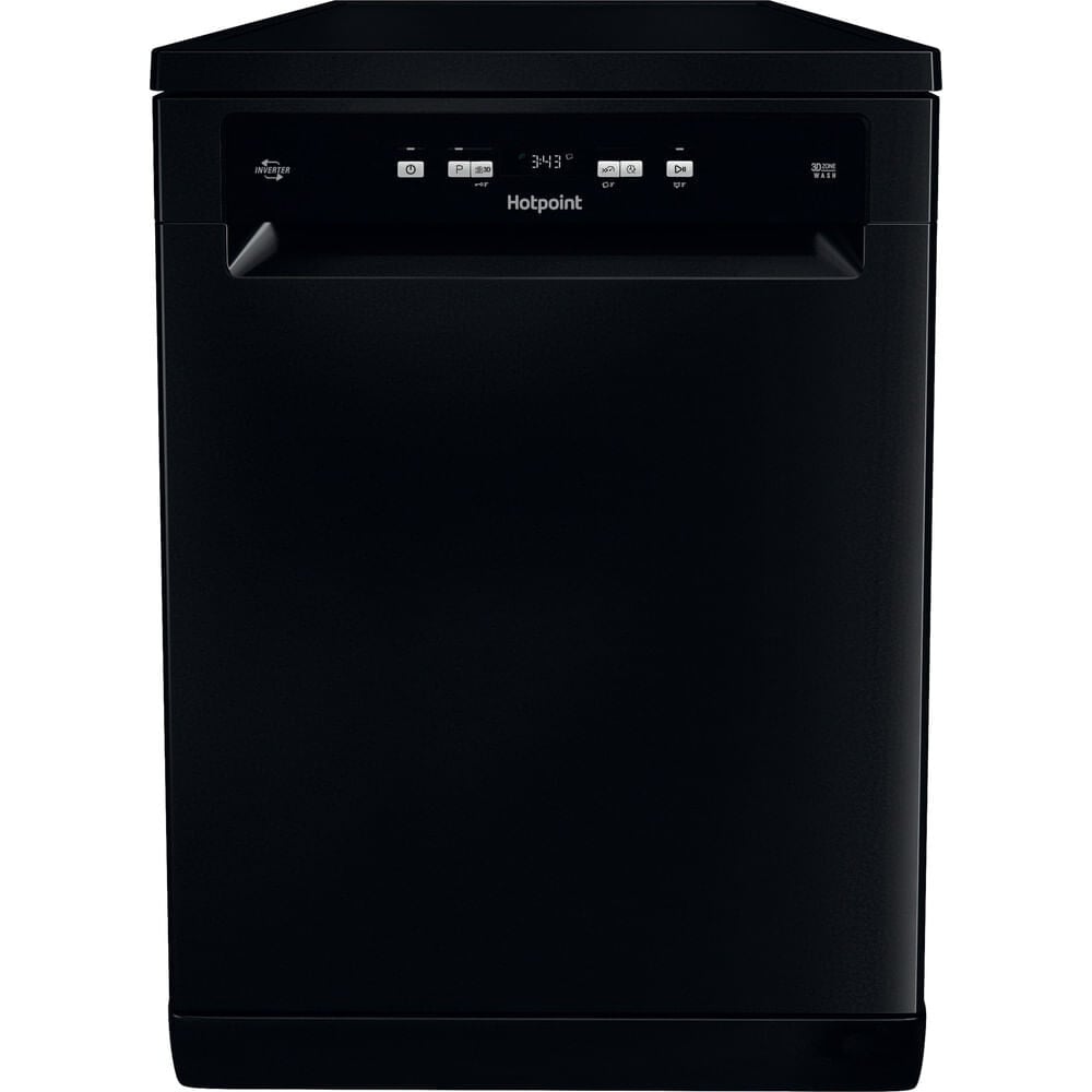 Hotpoint HFC3C26WCBUK Full Size Dishwasher – Black – E Rated #408638