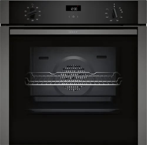 NEFF N50 B1ACE4AG3B Built In Electric Single Oven – Graphite – A+ Rated #409018