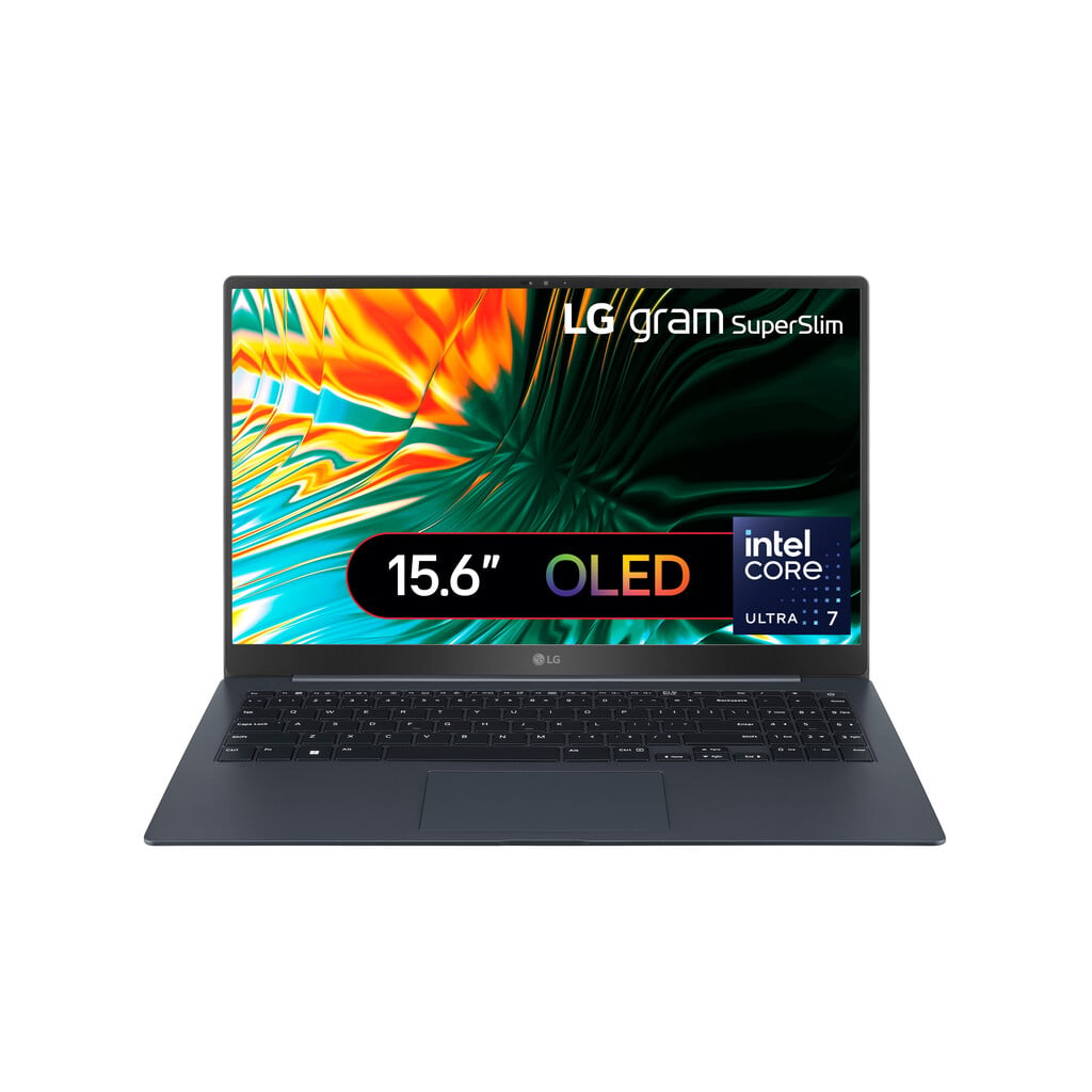 LG gram SuperSlim OLED 15.6″ Laptop – Intel® Core™ Ultra 7, 1TB SSD, 16 GB RAM – Neptune Blue (15Z90ST-G.AD78A1) #404179
