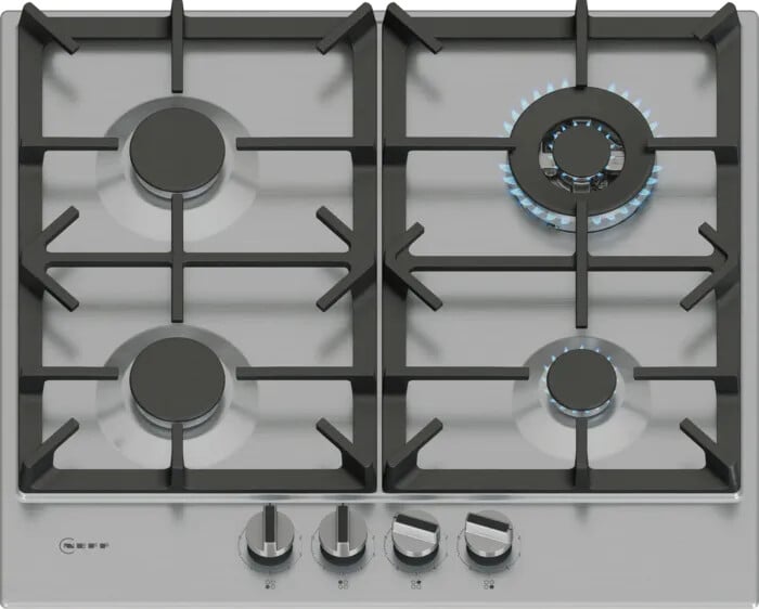 NEFF N70 T26CIH8N0 58cm Gas Hob – Stainless Steel #411361