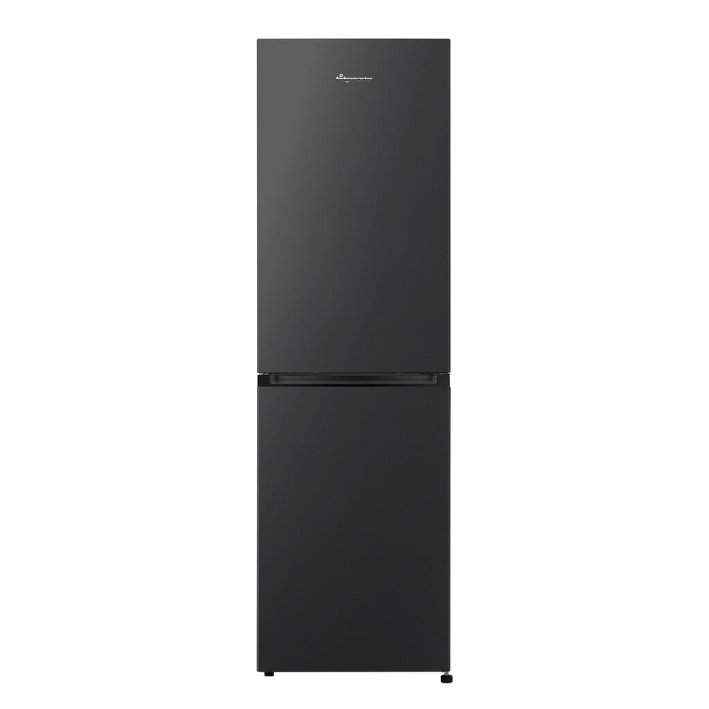 Fridgemaster MC55251DB 182cm 50/50 Frost Free Fridge Freezer – Black – D Rated #411305