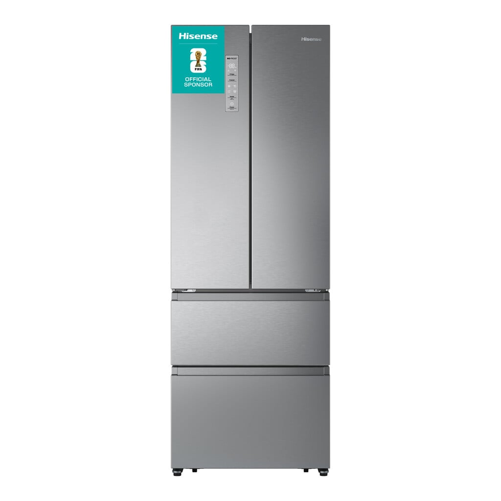 Hisense PureFlat RF632N4AIE1 Total No Frost Multi-door American Fridge Freezer – Stainless Steel look – E Rated #409609