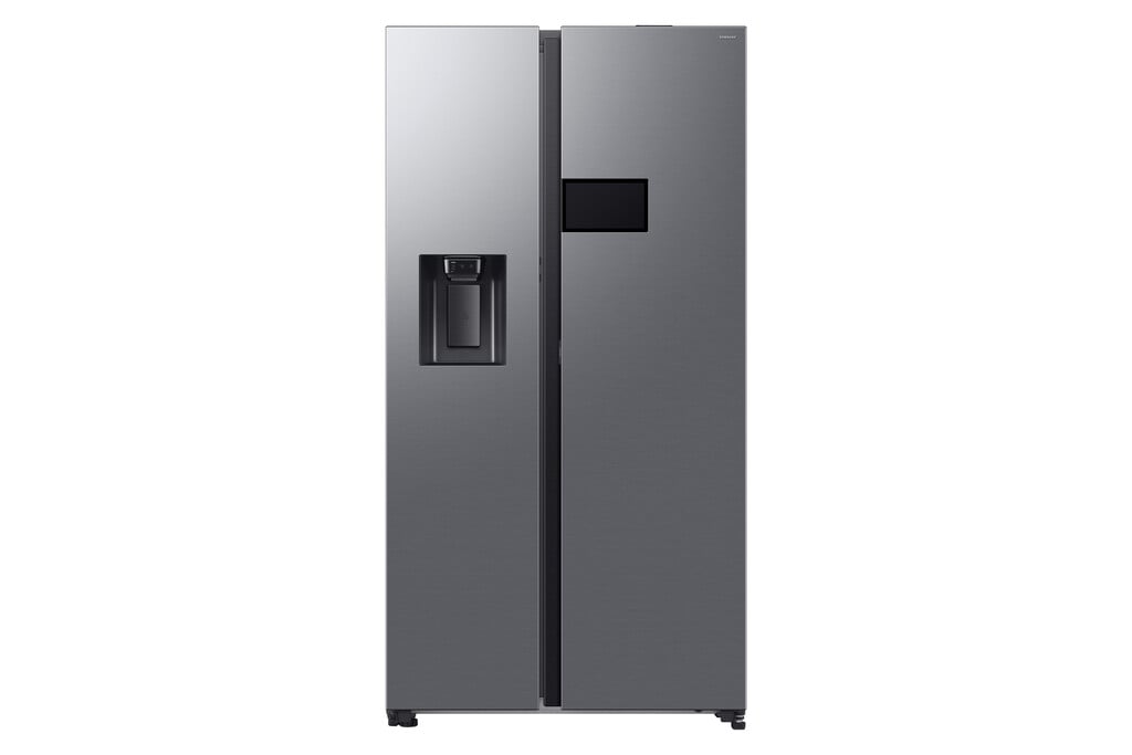 Samsung Series 9 AI Home RS90F64EDTEU Wifi Connected Plumbed Total No Frost American Fridge Freezer – Silver – D Rated #410362