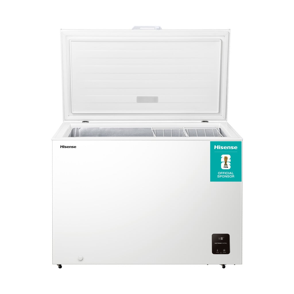 Hisense FC386D4AWLE Chest Freezer – White – E Rated #410509