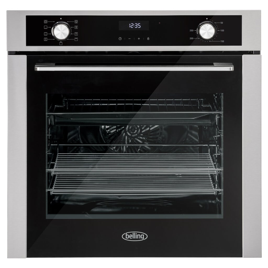Belling ComfortCook™ BEL BI603MF Built In Electric Single Oven – Stainless Steel – A Rated #411440
