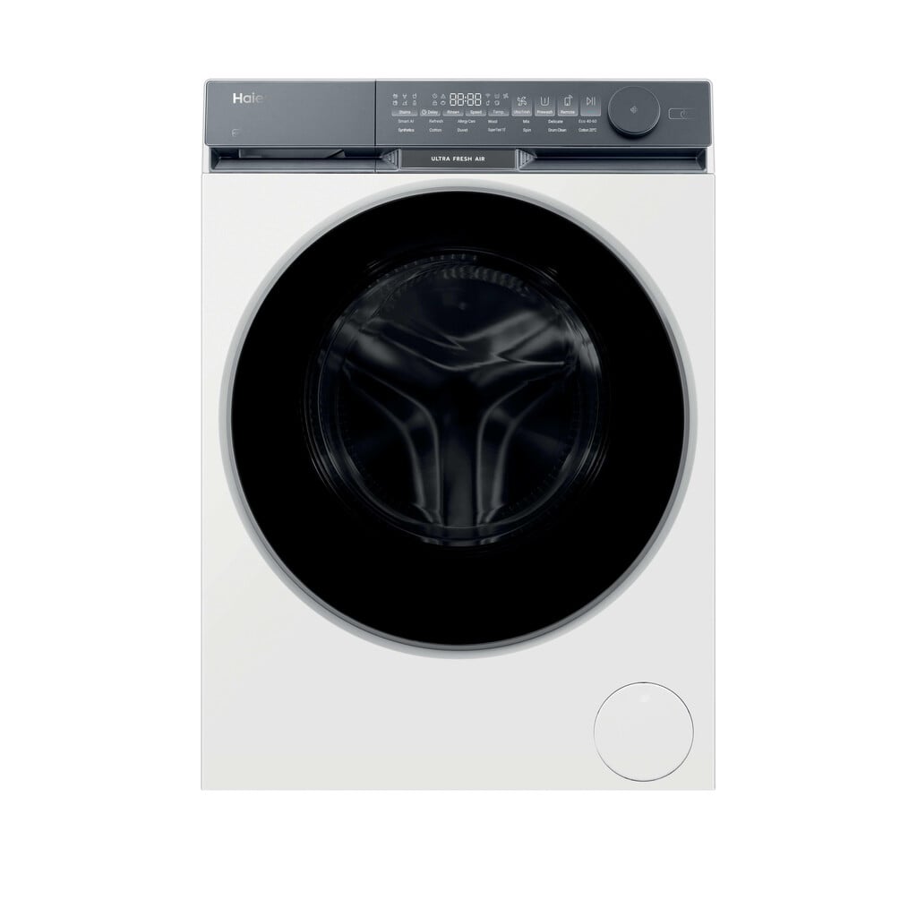 Haier X Series 9 HW100-B14387UUK 10kg WiFi Connected Washing Machine with 1400 rpm – White – A Rated #411092