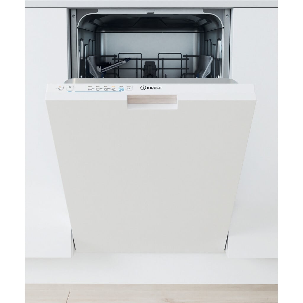 Indesit Push&Go IN2IE10CS80UK Integrated Slimline Dishwasher 10 Place Settings – White #410330