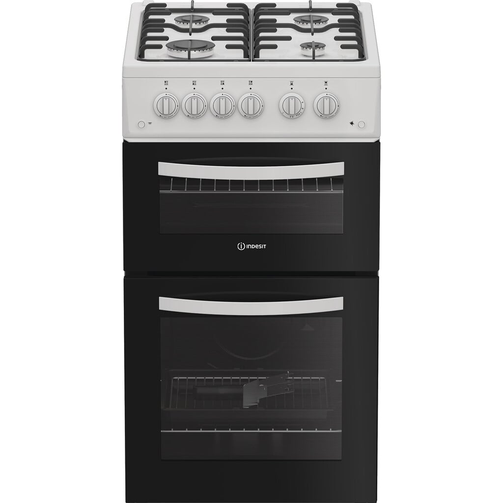 Indesit  Gas Cooker ITG5GMW 50cm wide Single Oven  – White – A+ Rated #410905