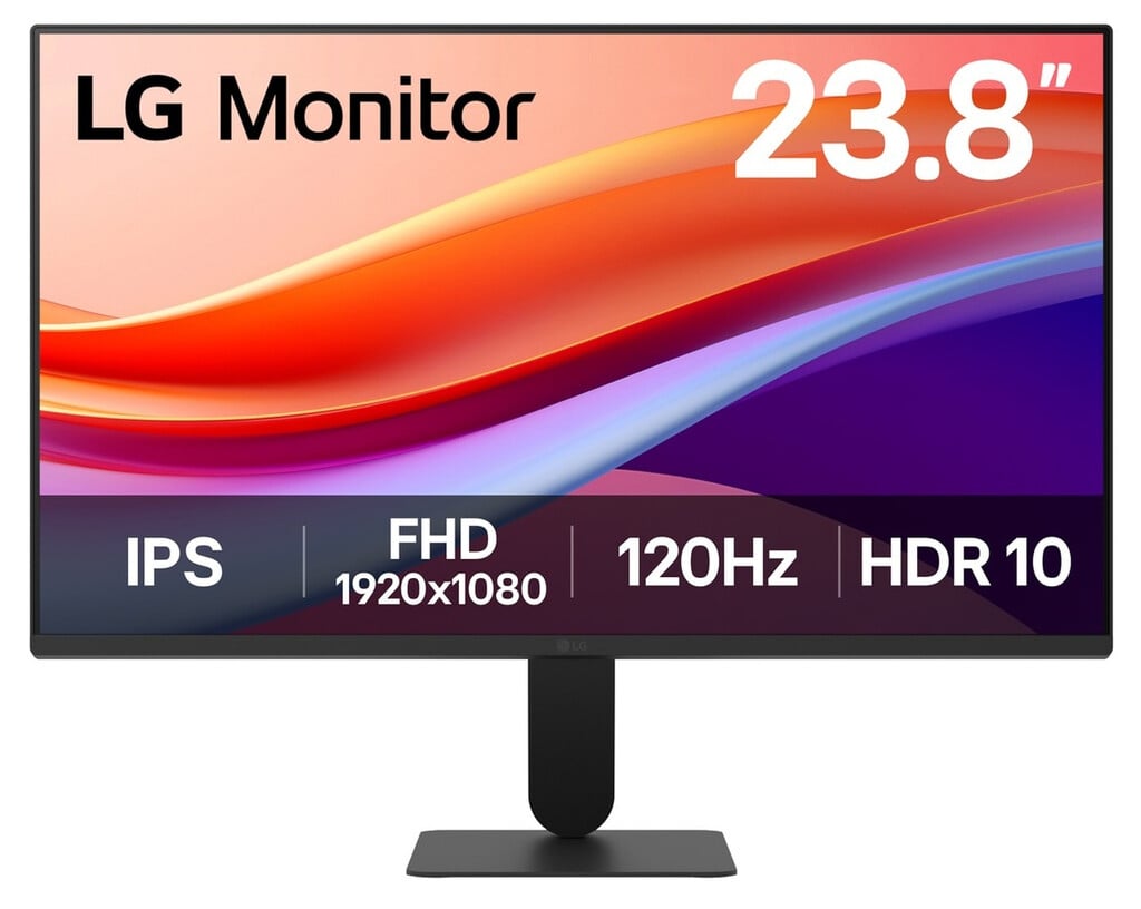 LG 24U411A-B 23.8″ Full HD 120Hz Monitor – Black #410958