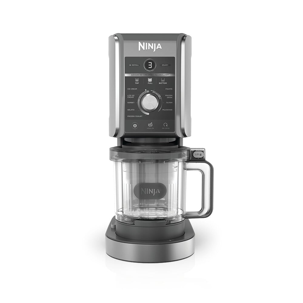 Ninja CREAMi Deluxe 10-in-1 Ice Cream Maker – Black #411160