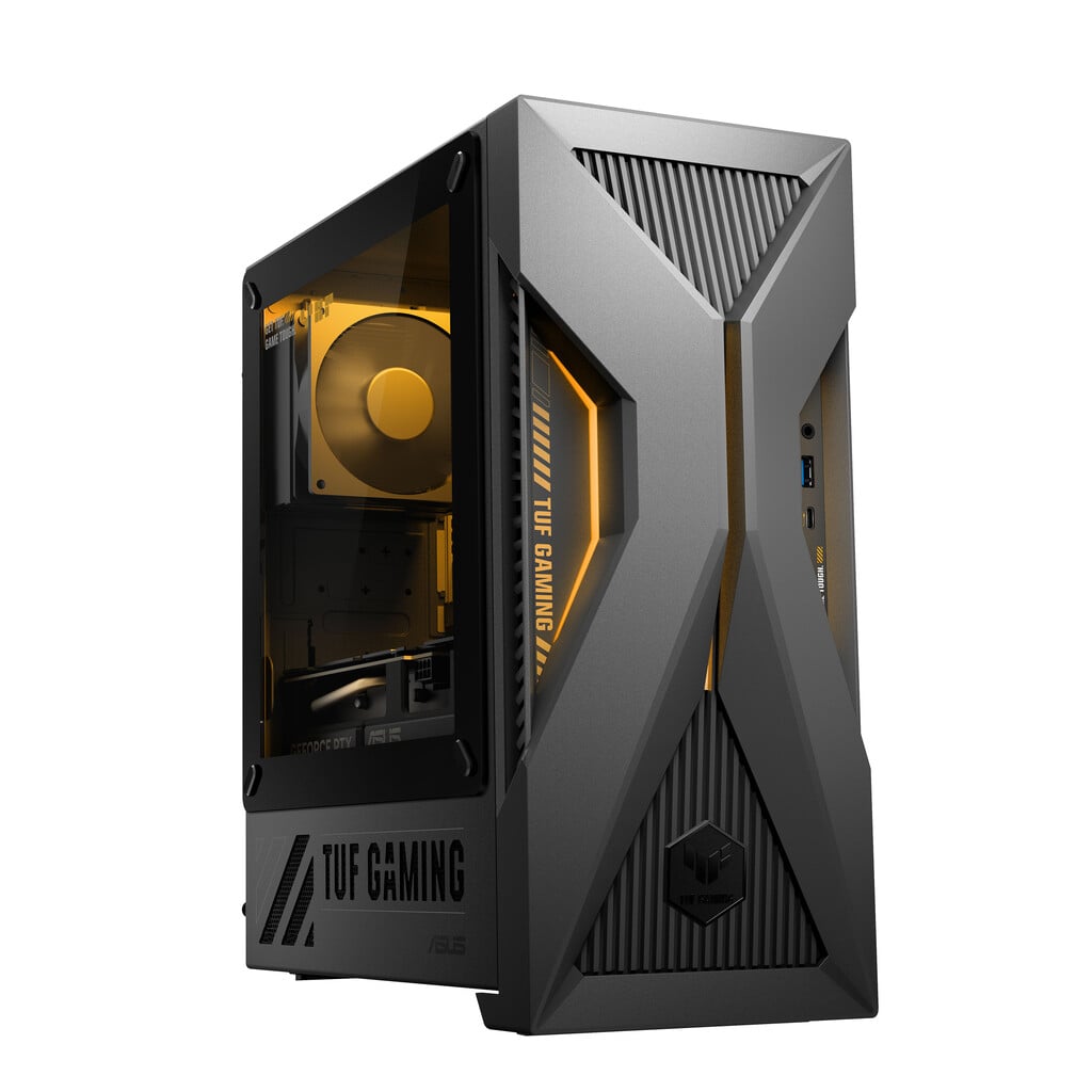 ASUS TUF Gaming T500 Gaming PC – NVIDIA® GeForce RTX™ 5060 Ti, Intel® Core™ i7, 1TB SSD – Black / Grey #409601