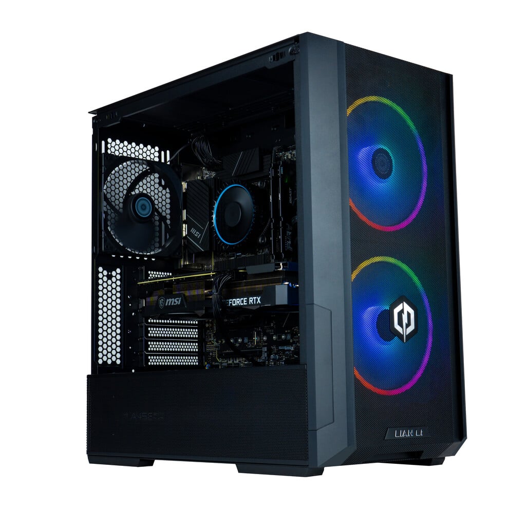 CyberPowerPC AO22224 Gaming PC – NVIDIA® GeForce RTX™ 4060 Ti, Intel® Core™ i5, 1TB SSD – Black #410479