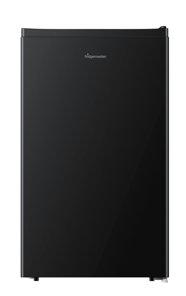 Fridgemaster MUR4894EB Compact 84cm Fridge with Ice Box – Black – E Rated #410121