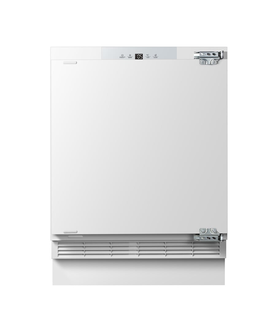 Fridgemaster MBUL60138E Integrated Under Counter 82cm Fridge – Fixed Door Hinge Kit – White – E Rated #399979