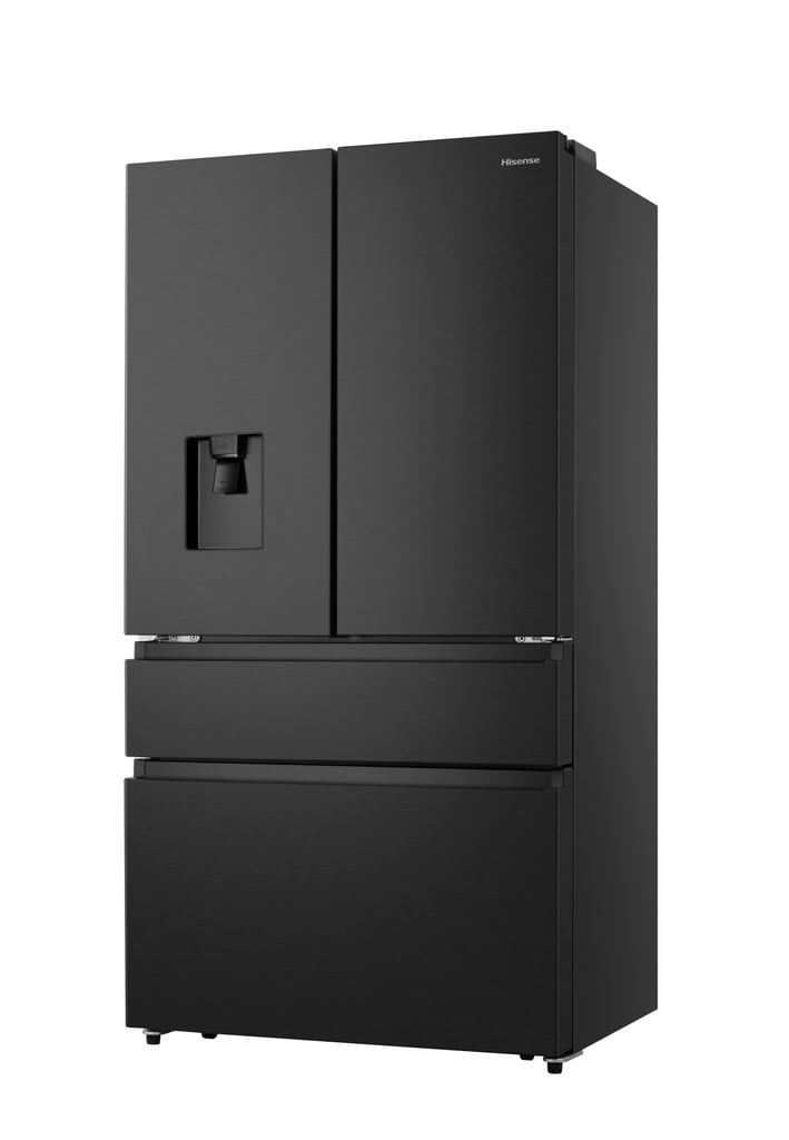 Hisense American Fridge Freezer PureFlat RF749N4SWFE Total No Frost Multi-door – Black / Stainless Steel – E Rated #412354
