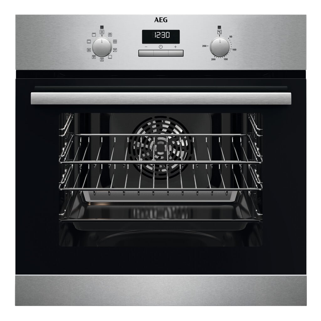 AEG 6000 SurroundCook BSX23101XM Built In Electric Single Oven – Stainless Steel – A Rated #396327