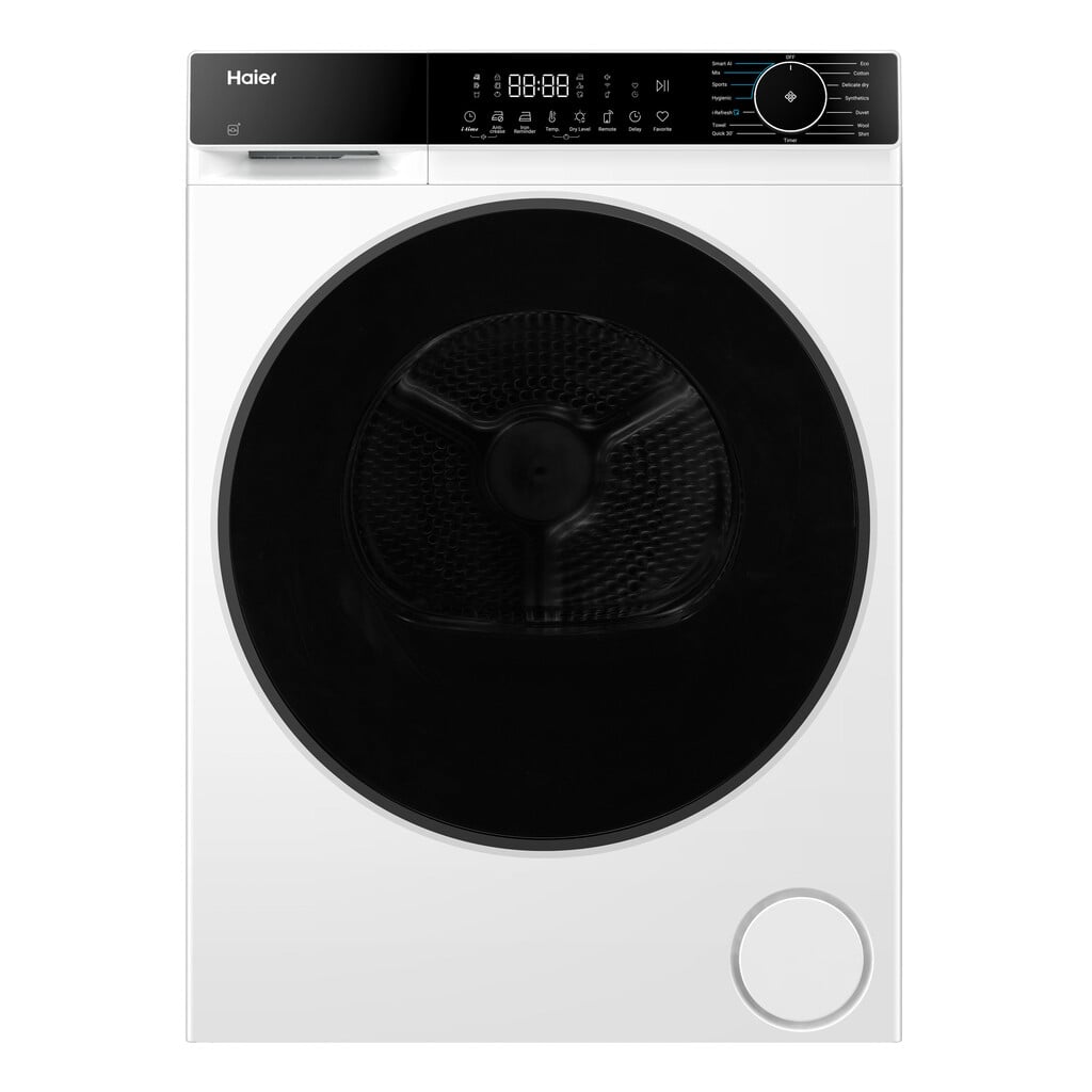 Haier X5 Plus HD100-D357AU1-UK Wifi Connected Heat Pump Tumble Dryer – White – A++ Rated #413098