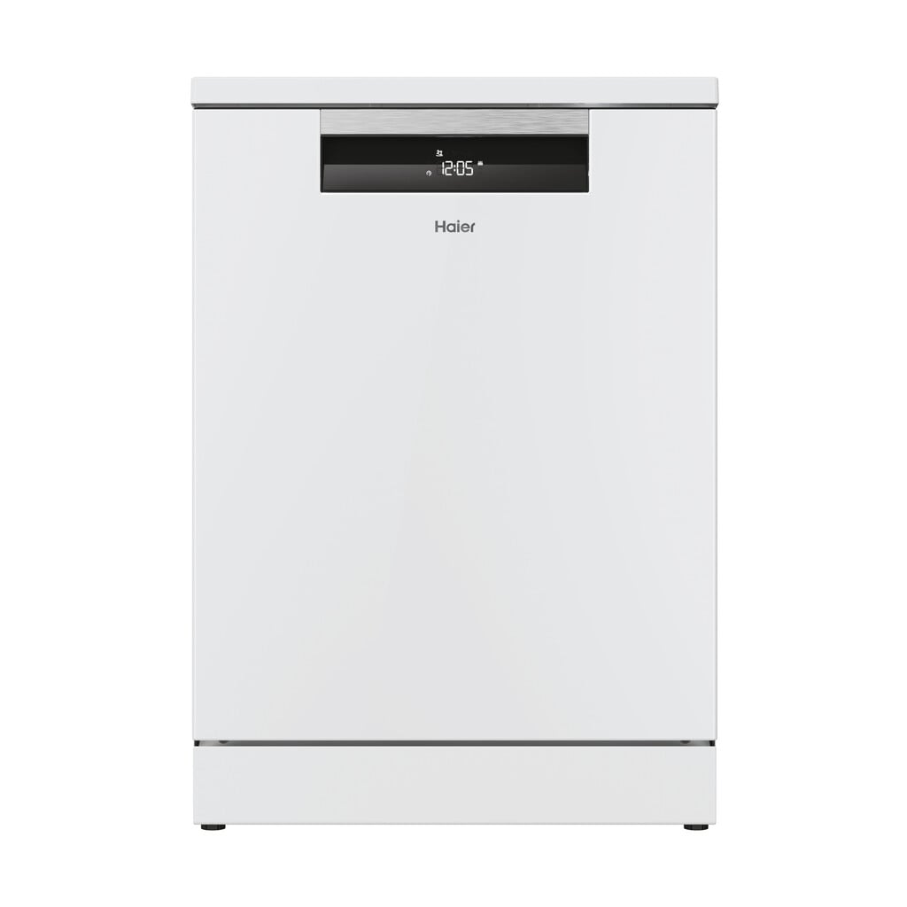 Haier I-Pro Shine Series 3 XF 5C4M1W-80 Wifi Connected Full Size Dishwasher – White – C Rated #413050