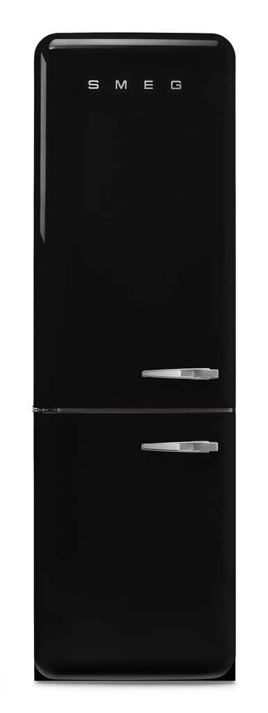 Smeg 50’s Style FAB32LBL6UK 197cm 60/40 Frost Free Fridge Freezer – Black – C Rated #412960