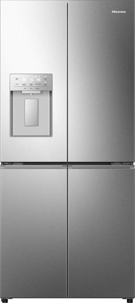 Hisense PureFlat RQ5P470SYID Non-Plumbed Total No Frost American Fridge Freezer – Stainless Steel – D Rated #415132