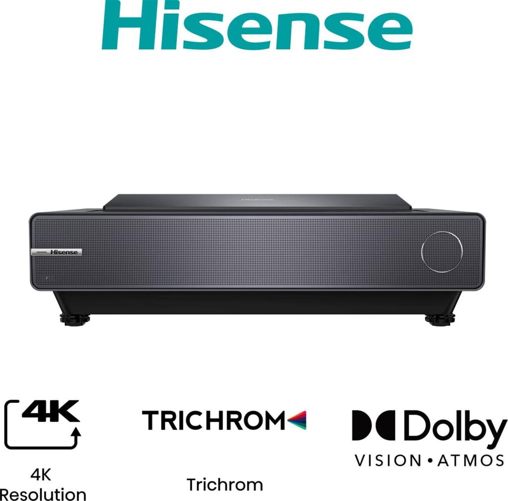Hisense PX2TUK-PRO TriChroma Laser Smart 4K Ultra HD Cinema Projector #414126