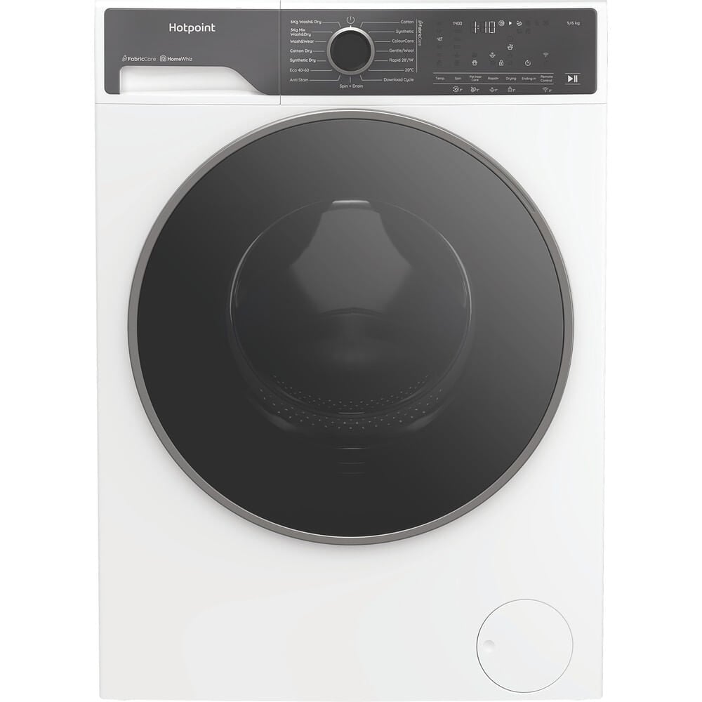 Hotpoint Fabric Care Pro HPD 9693 CARE UK 9Kg / 6Kg Washer Dryer with 1400 rpm – White – C Rated [Wash&Dry], A Rated [Wash Only] #414196
