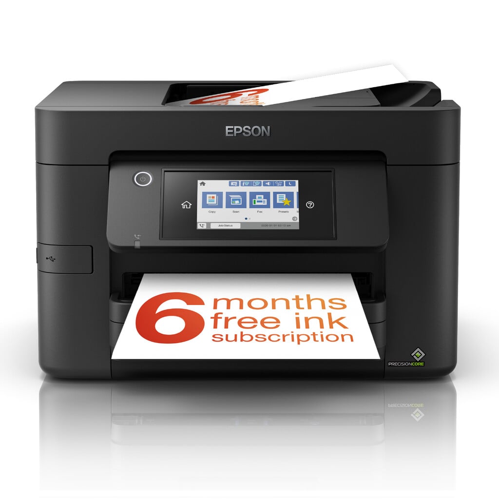 Epson WorkForce Pro WF-4820DWF Inkjet A4 All In One Printer – Black #398505