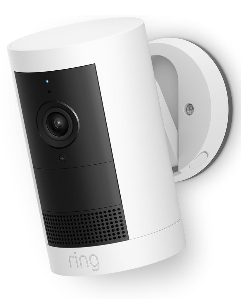 Ring Outdoor Camera Plus (Battery) 2K Smart Home Security Camera – White – B0D23Y1N3Y #414045