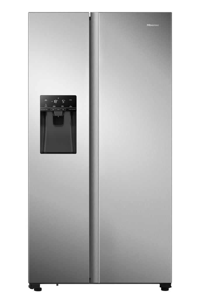 Hisense RS694N4TZE Frost Free American Fridge Freezer – Stainless Steel – E Rated #414520