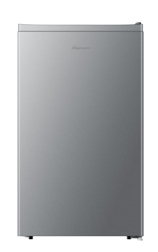 Fridgemaster MUL4892ES Compact 84cm Fridge – Silver – E Rated #416237