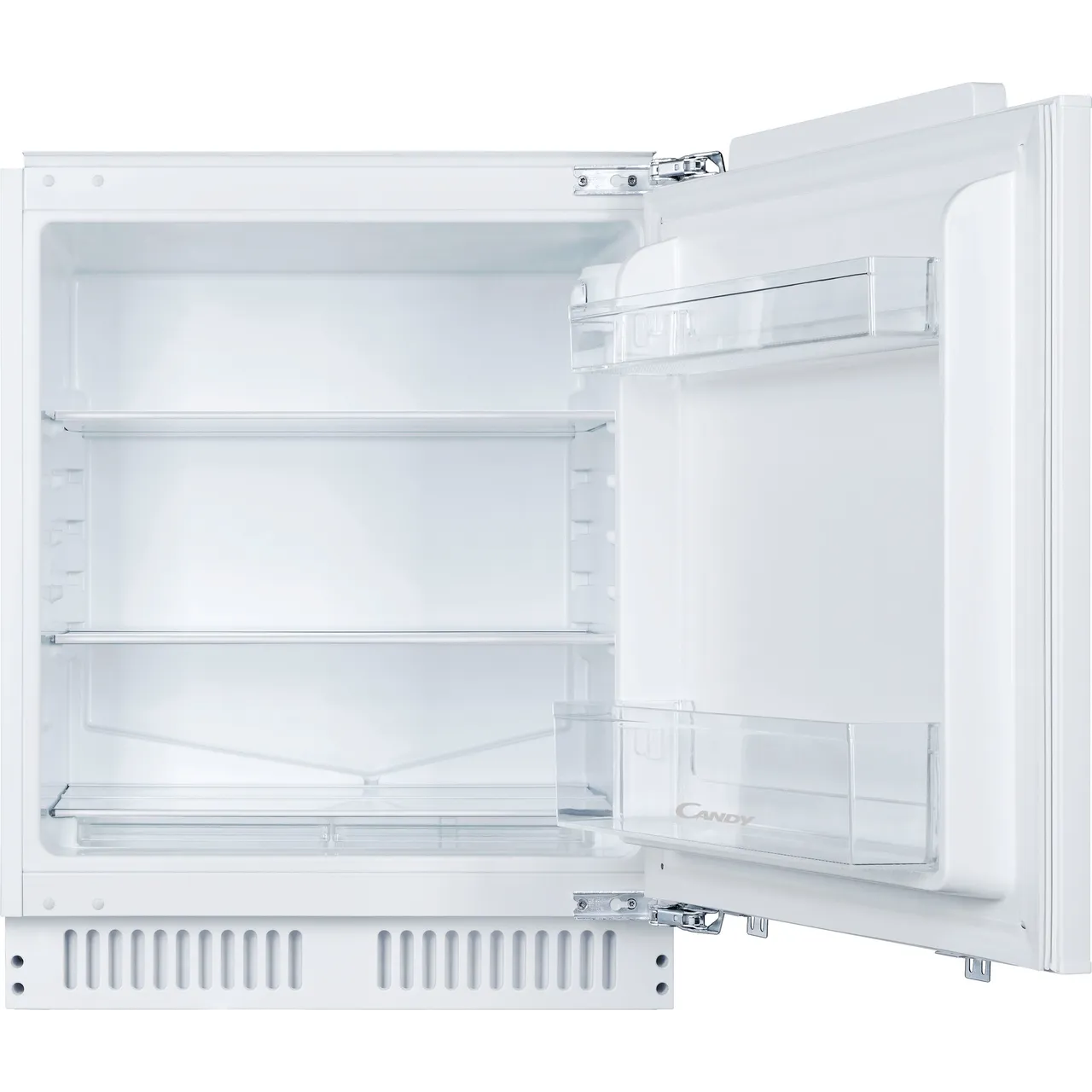 Candy CMLS68EWK Integrated Under Counter 83cm Fridge – Fixed Door Hinge Kit – White – E Rated #416773