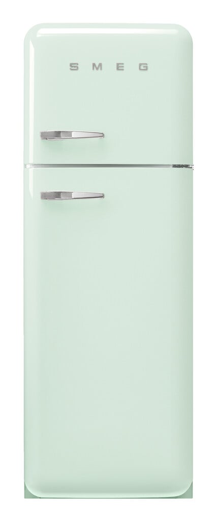 Smeg 50s Style Retro Right Hand Hinge FAB30RPG6UK 172cm 80/20 Fridge Freezer – Pastel Green – C Rated #416865