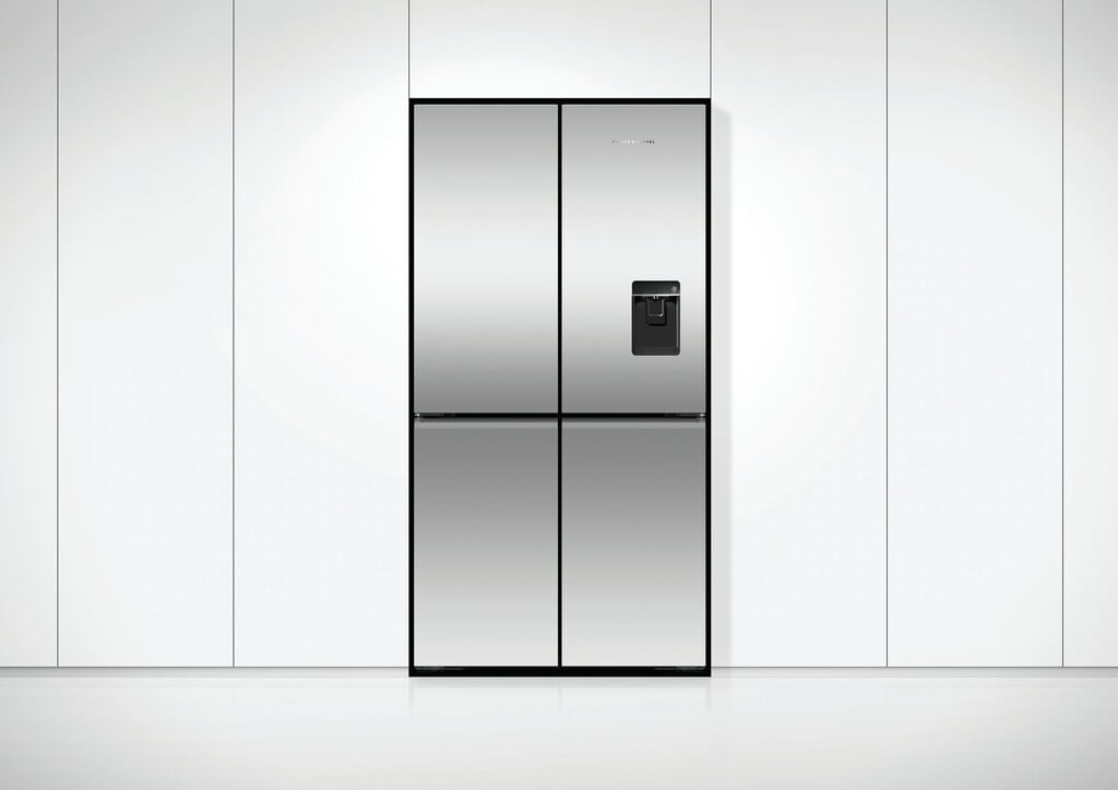 Fisher & Paykel Series 7 Contemporary RF605QNUVX1 Wifi Connected Plumbed Frost Free Multi-door American Fridge Freezer – Stainless Steel – E Rated #416370