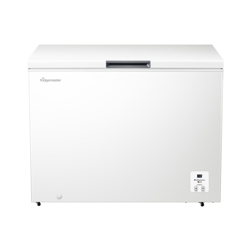 Fridgemaster MCF297E Chest Freezer – White – E Rated #415398